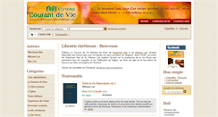 Desktop Screenshot of courantdevie.fr